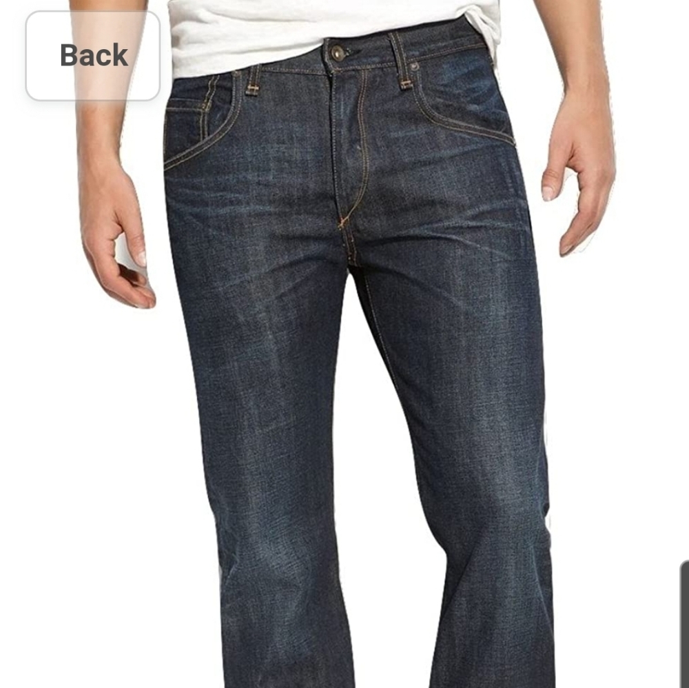 Rag & Bone Men's RB11X Classic Straight Leg Jeans in Dover Wash Size 31